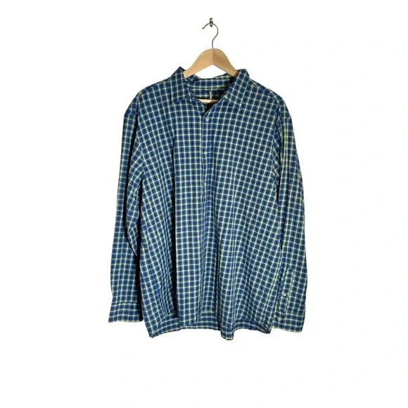 Vineyard Vines On The Go Performance Shirt Button Down Sleeve Plaid Size XXL NWT - Picture 2 of 7